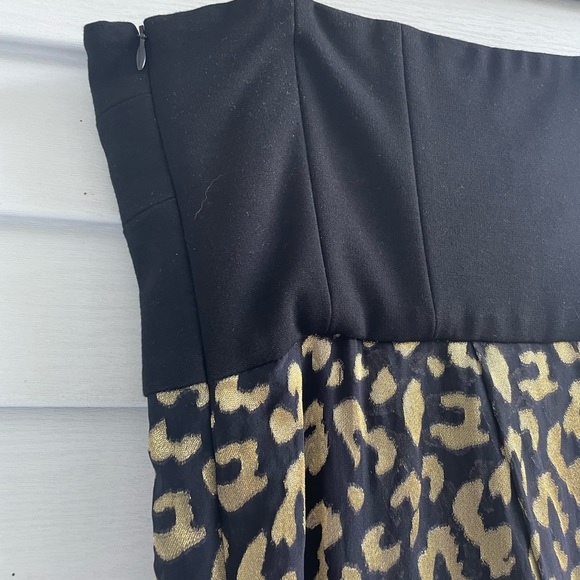 DVF Black and Gold Gown - Picture 9 of 14